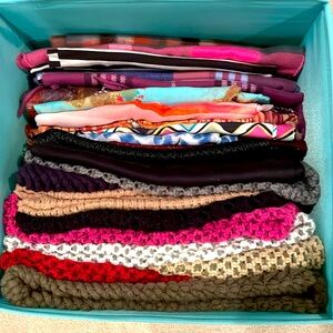 Lot of 26 Scarves!